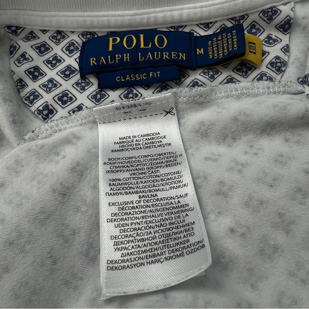 Polo Ralph Lauren Monogram Polo Tee Shirt - Picture 8 of 9